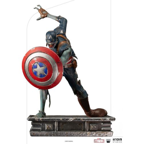Soška Iron Studios Zombie Captain America - What If...? - Art Scale 1/10 Iron Studios