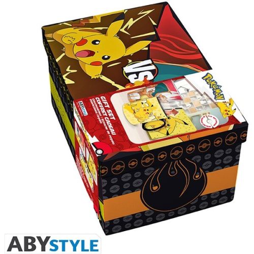 Dárkový set Pokémon - Sklenice + Hrnek + Zápisník Abysse Corp
