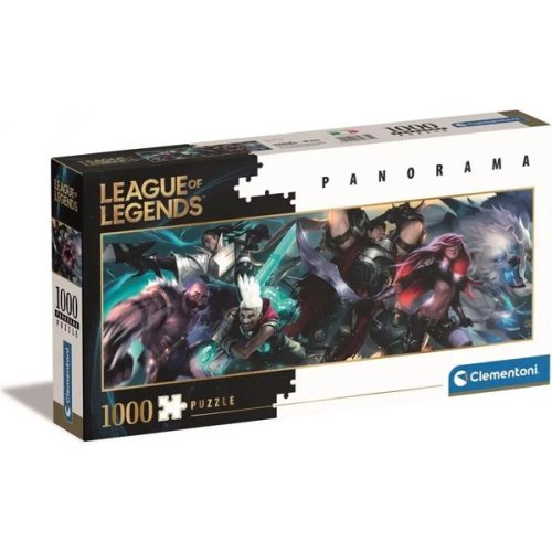 Puzzle League of Legends Panorama Champions (1000) Clementoni