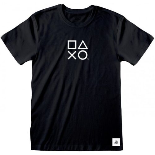 Tričko PlayStation Button Play Unisex XL Heroes inc