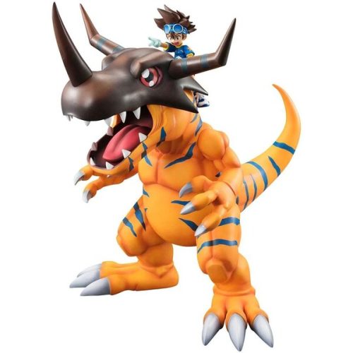 Figurka Digimon Adventure G.E.M. Series - Greymon & Taichi 25 cm MegaHouse