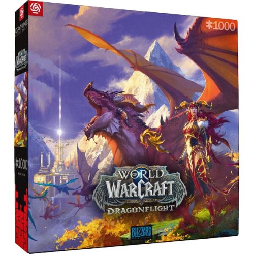 Puzzle World of Warcraft Dragonflight Alexstrasza (1000) Good Loot