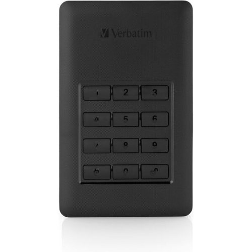 Verbatim Store ´n´ Go Secure přenosný SSD disk USB 3.1 GEN 1 256GB černý VERBATIM