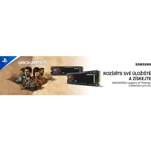 Uncharted Legacy of Thieves Collection pro PC k vybraným Samung SSD Samsung