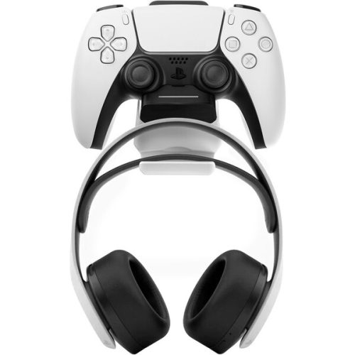 FIXED závěsný nabíjecí dok pro ovladač DualSense (PS5) černo-bílý FIXED