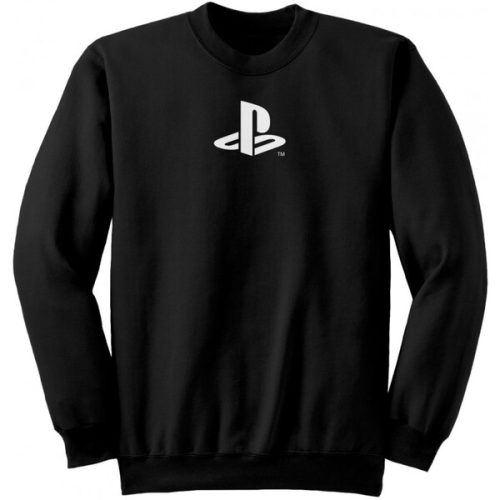 Mikina PlayStation Symbol White Black Unisex XL Heroes inc