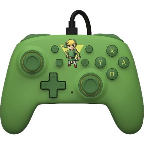 PowerA Nano drátový herní ovladač - Toon Link (Switch) PowerA
