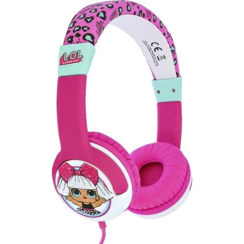 OTL drátová sluchátka dětská s motivem LOL Surprise! My Diva růžová OTL Technologies