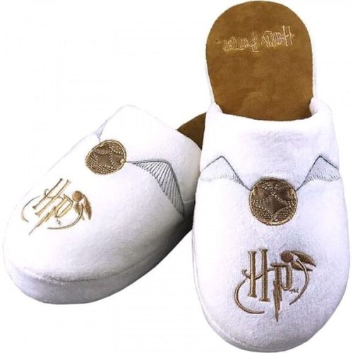 Papuče Harry Potter: Golden Snitch bílé EU 38/41 Groovy UK
