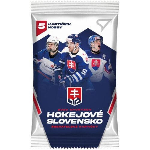 Hokejové karty SportZoo Hokejové Slovensko 2023 Hobby balíček SportZoo