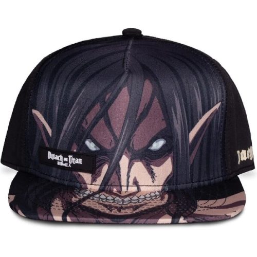 Kšiltovka Attack on Titan - Eren Jaeger Titan (snapback) Difuzed
