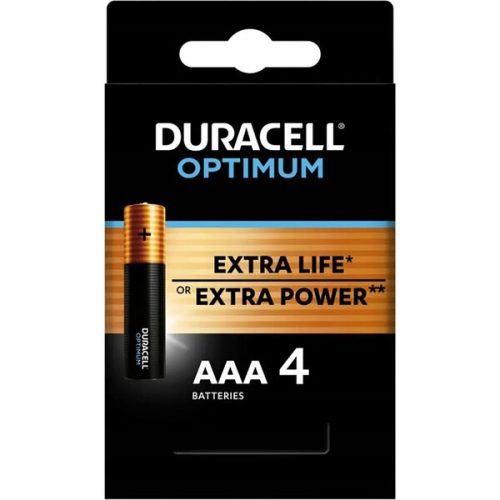 Duracell Optimum AAA alkalická baterie 2400 4 ks Duracell