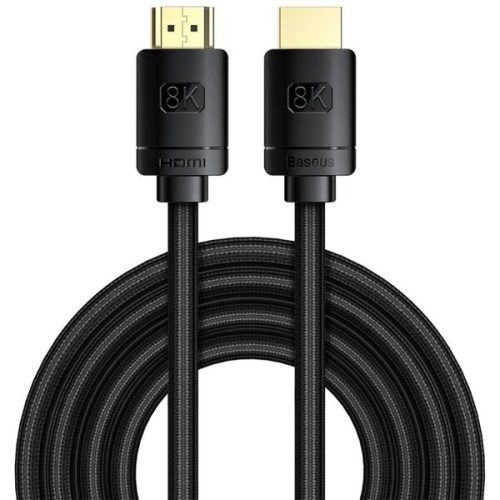 Baseus HDMI 2.1 kabel 8K M/M (3m) černý BASEUS