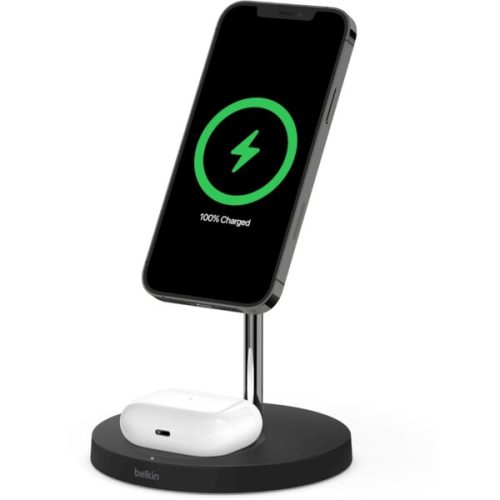 Belkin BOOST CHARGE PRO 2v1 nabíjecí stojánek 15W černý BELKIN