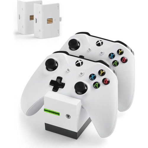 SNAKEBYTE XBOX ONE TWIN:CHARGE X™ nabíjecí stanice bílá SNAKEBYTE
