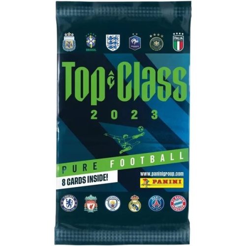 Fotbalové karty PANINI TOP CLASS 2023 booster PANINI
