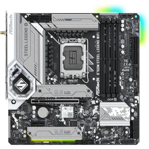 ASRock B760M STEEL LEGEND WIFI Intel B760 ASRock