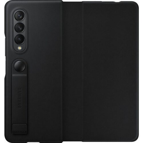 Samsung Leather flip cover Z Fold3 černý Samsung