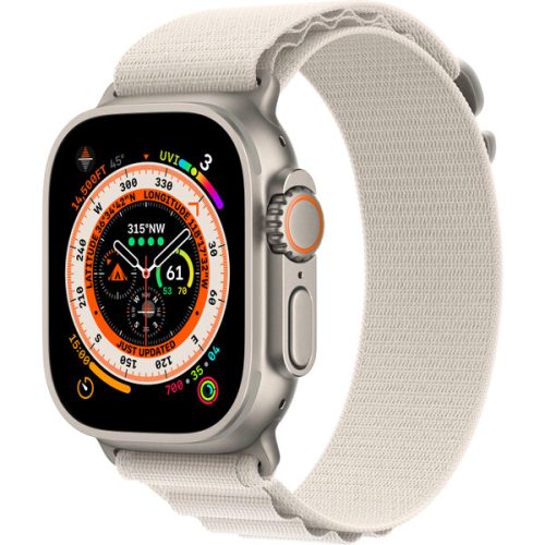 Apple Watch 49/45/44mm hvězdně bílý alpský tah - S Apple