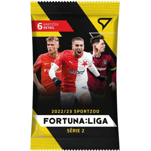 Fotbalové karty SportZoo Retail balíček FORTUNA:LIGA 2022/23 – 2. série SportZoo