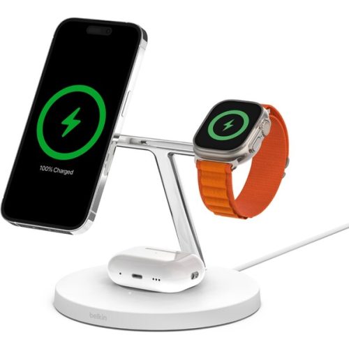 Belkin BOOST CHARGE™ PRO MagSafe 3v1 nabíjecí stanice bílá BELKIN