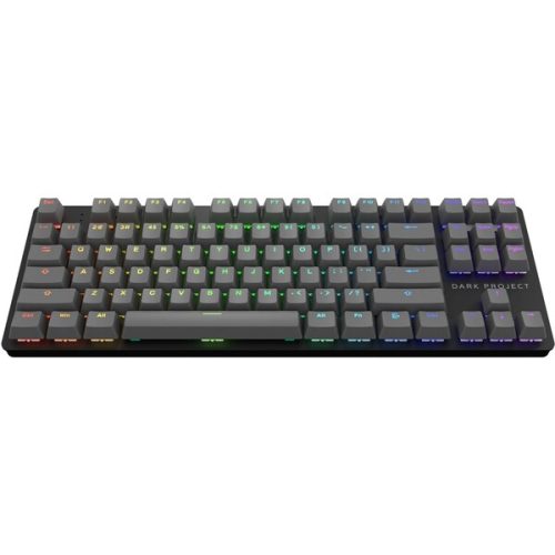 Dark Project One KD87A Skeleton Gateron Red herní klávesnice EU Dark Project