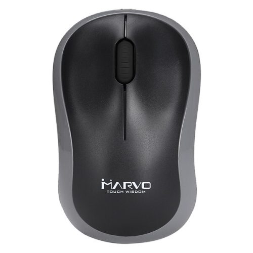 Marvo DWM100GY bezdrátová myš kancelářská černá/šedá Marvo