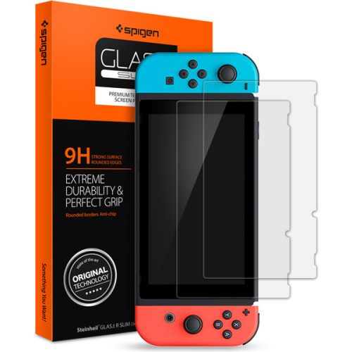 Spigen Glass tR SLIM tvrzené sklo pro Nintendo Switch (2 Pack) Spigen