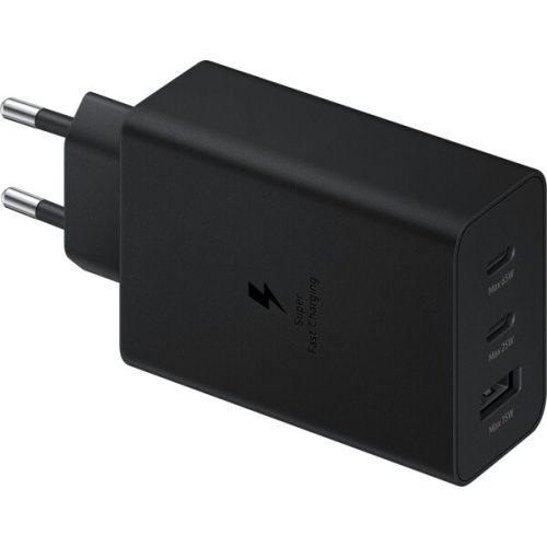 Samsung Trio 65W síťový adaptér černý (EP-T6530NBEGEU) Samsung
