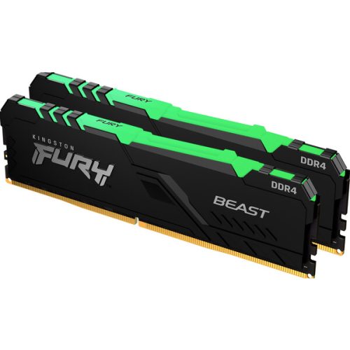 Kingston FURY Beast 32GB 3600MHz DDR4 CL18 DIMM (2x16GB) RGB Kingston