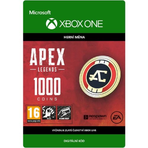Apex Legends - 1000 mincí (Xbox One) Microsoft