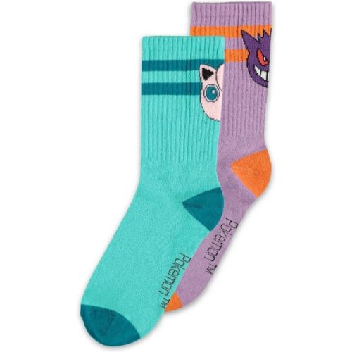 Ponožky Pokémon dámské - Gengar a Jigglypuff 35/38 (2 páry) Difuzed