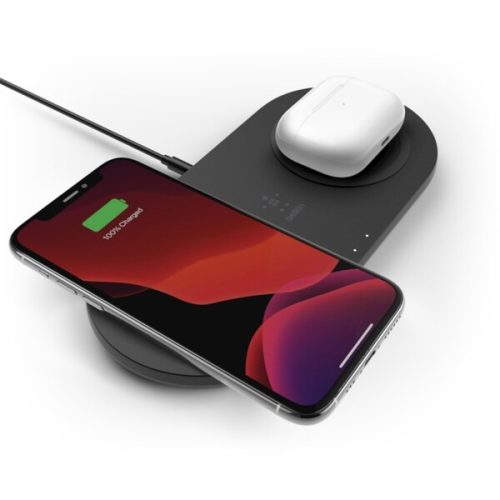 Belkin BOOST CHARGE duální 15W bezdrátová nabíječka černá BELKIN