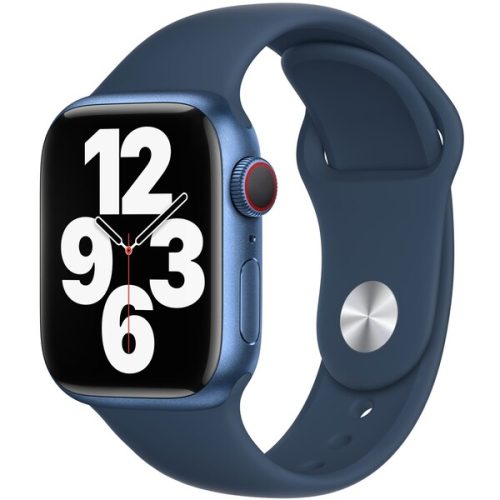 Apple Watch sportovní řemínek 49/45/44/42mm hlubomořsky modrý Apple