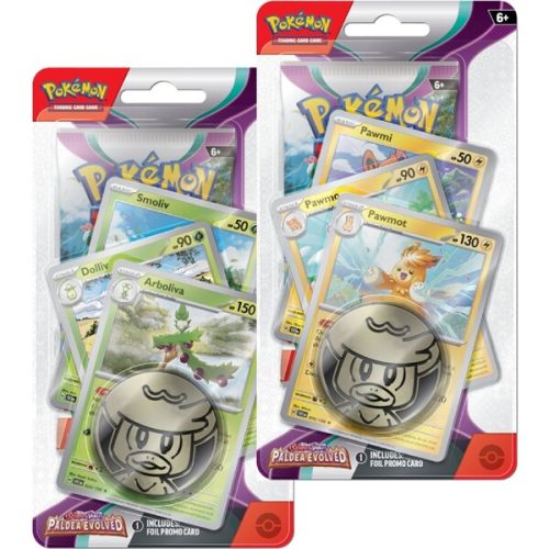 Pokémon TCG: SV02 Paldea Evolved - Premium Checklane Blister Pokémon Company