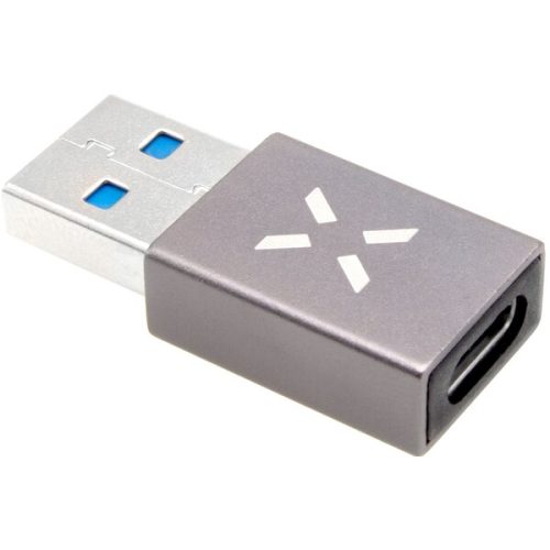 FIXED Link hliníková redukce z USB-C na USB-A šedá FIXED