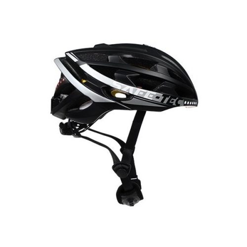 Safe-Tec TYR 3 chytrá helma na kolo XL (61cm - 63cm) černá-stříbrná safe-tec