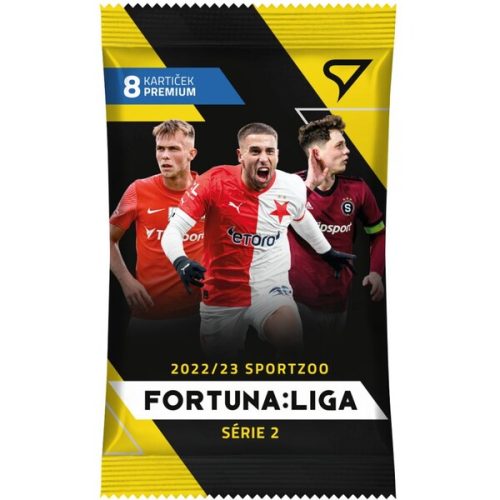 Fotbalové karty SportZoo Premium balíček FORTUNA:LIGA 2022/23 – 2. série SportZoo