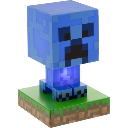 Icon Light Minecraft - Creeper modrý Paladone