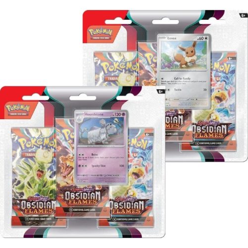 Pokémon TCG: SV03 Obsidian Flames - 3 Blister Booster Pokémon Company