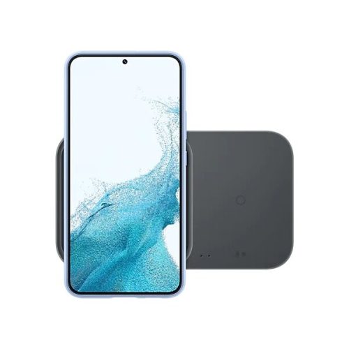 Samsung DUO bezdrátová nabíjecí podložka s adaptérem 15W (EP-P5400TBE) černá Samsung