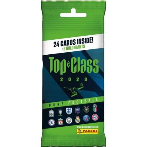 Fotbalové karty PANINI TOP CLASS 2023 - FATPACK PANINI
