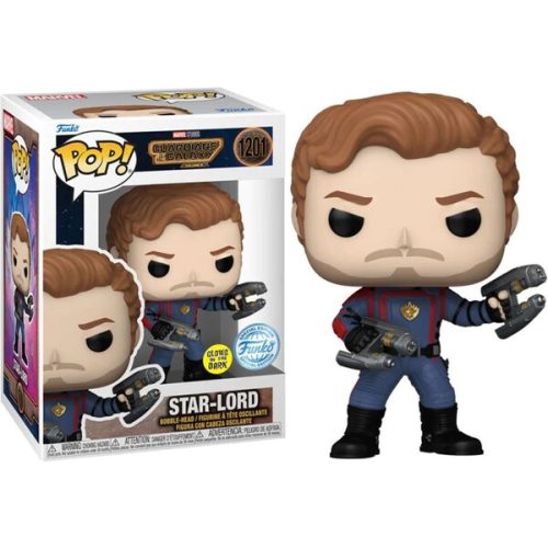 Funko POP! #1201 Marvel: GOTG 3 - Star-Lord (GITD) Funko