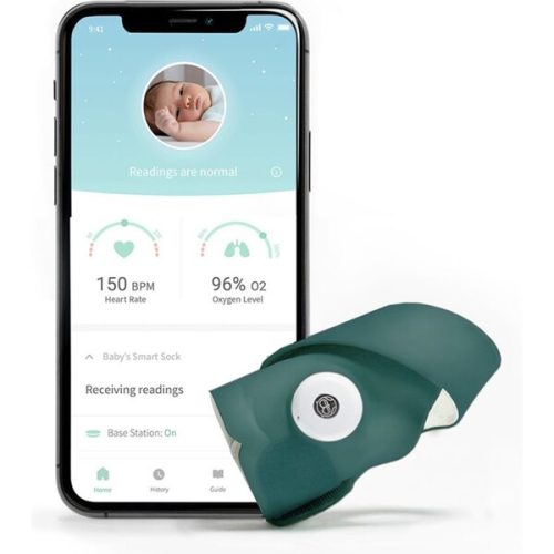 Owlet Smart Sock 3 chytrá ponožka modrozelená Owlet