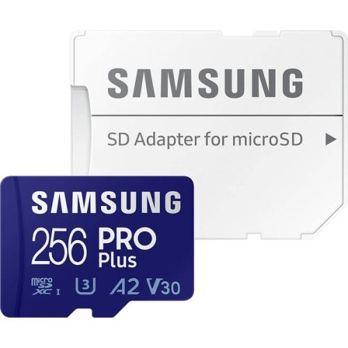 Samsung micro SDXC 256GB PRO Plus + SD adaptér Samsung