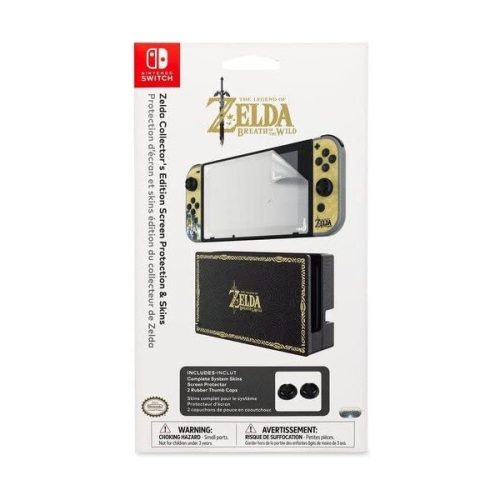 PDP Zelda Collector's Edition Screen Protection & Skins (Switch) PDP