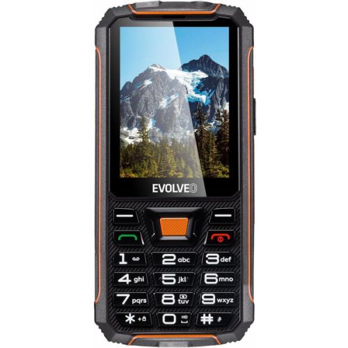 EVOLVEO StrongPhone Z5 černý/oranžový EVOLVEO