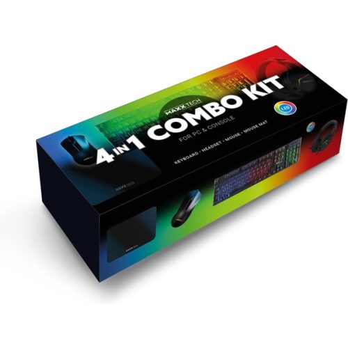Maxx Tech 4v1 Combo Kit herní set (klávesnice