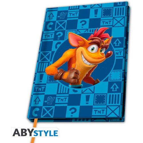 Zápisník A5 Crash Bandicoot - Crash and Coco Abysse Corp