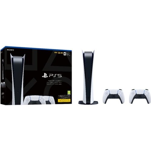 PlayStation 5 Digital + DualSense Controller bílý Sony